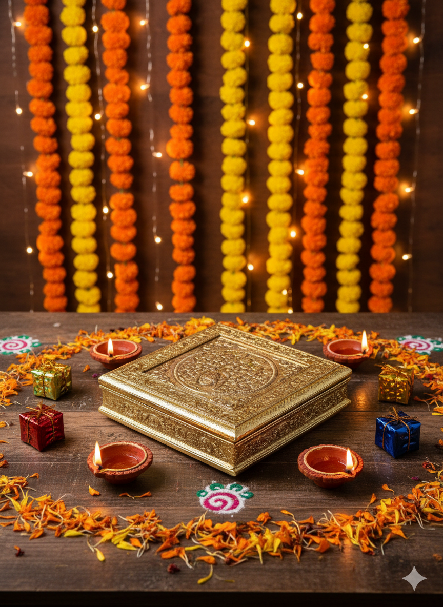 Rajasthani Metal Box