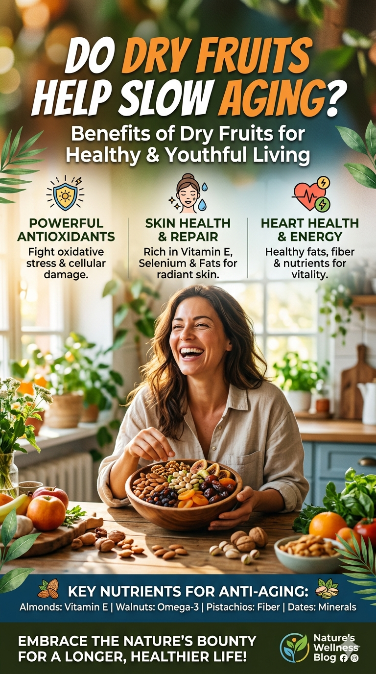 Do Dry Fruits Help Slow Aging? Benefits of Dry Fruits for Healthy and Youthful Living